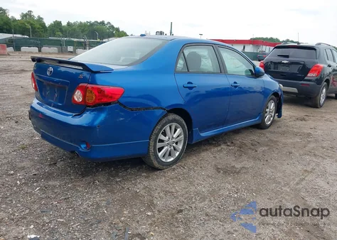 2010 Toyota Corolla S из США, поврежденный, VIN 2T1BU4EE0AC280454